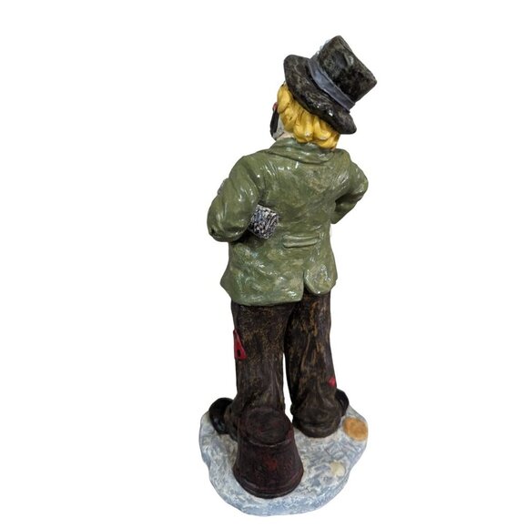 Vintage  Jojo Clown 1991 figurine statue hand painted 10' whimsical novelty - Picture 8 of 10